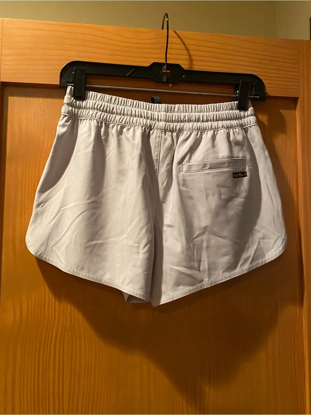 Salt Life Women's Light Gray Athletic Drawstring Shorts NWOT